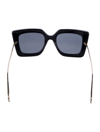 Gucci Interlocking G Logo Oversize Sunglasses