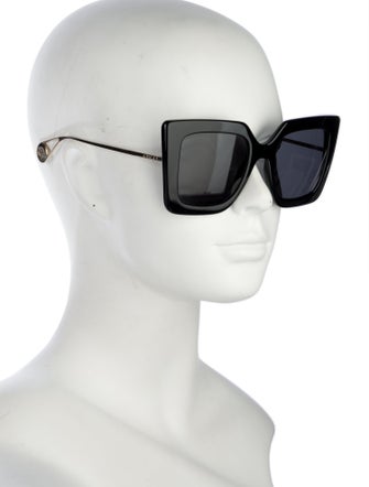 Gucci Interlocking G Logo Oversize Sunglasses