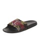 Gucci Canvas Floral Print Slides