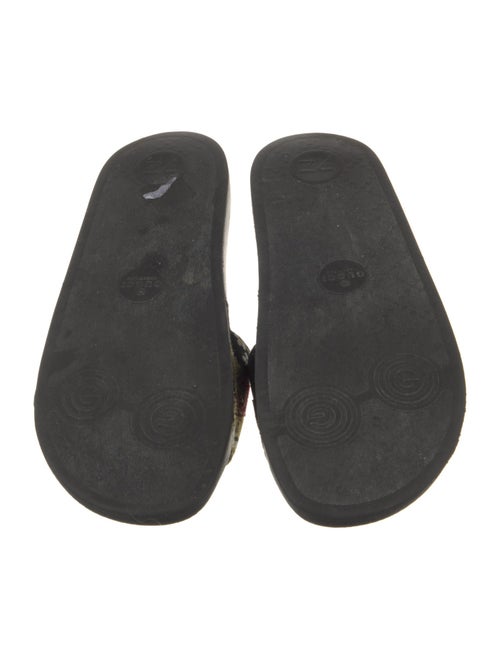Gucci Canvas Floral Print Slides