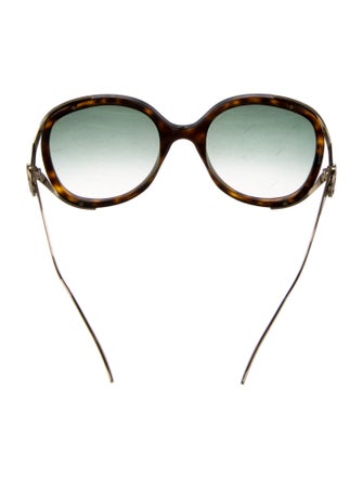 Gucci Interlocking G Logo Square Sunglasses