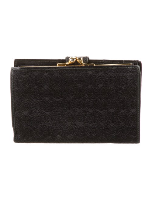 Gucci Vintage Canvas French Purse