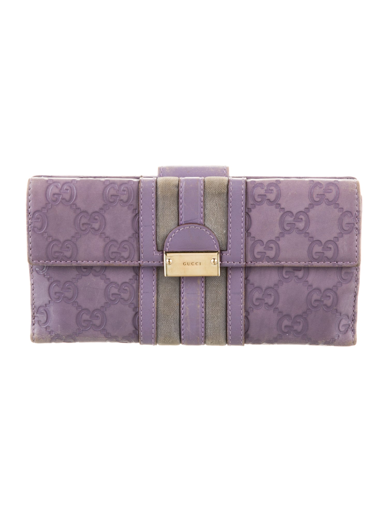 Gucci GG Signature Leather Continental Wallet