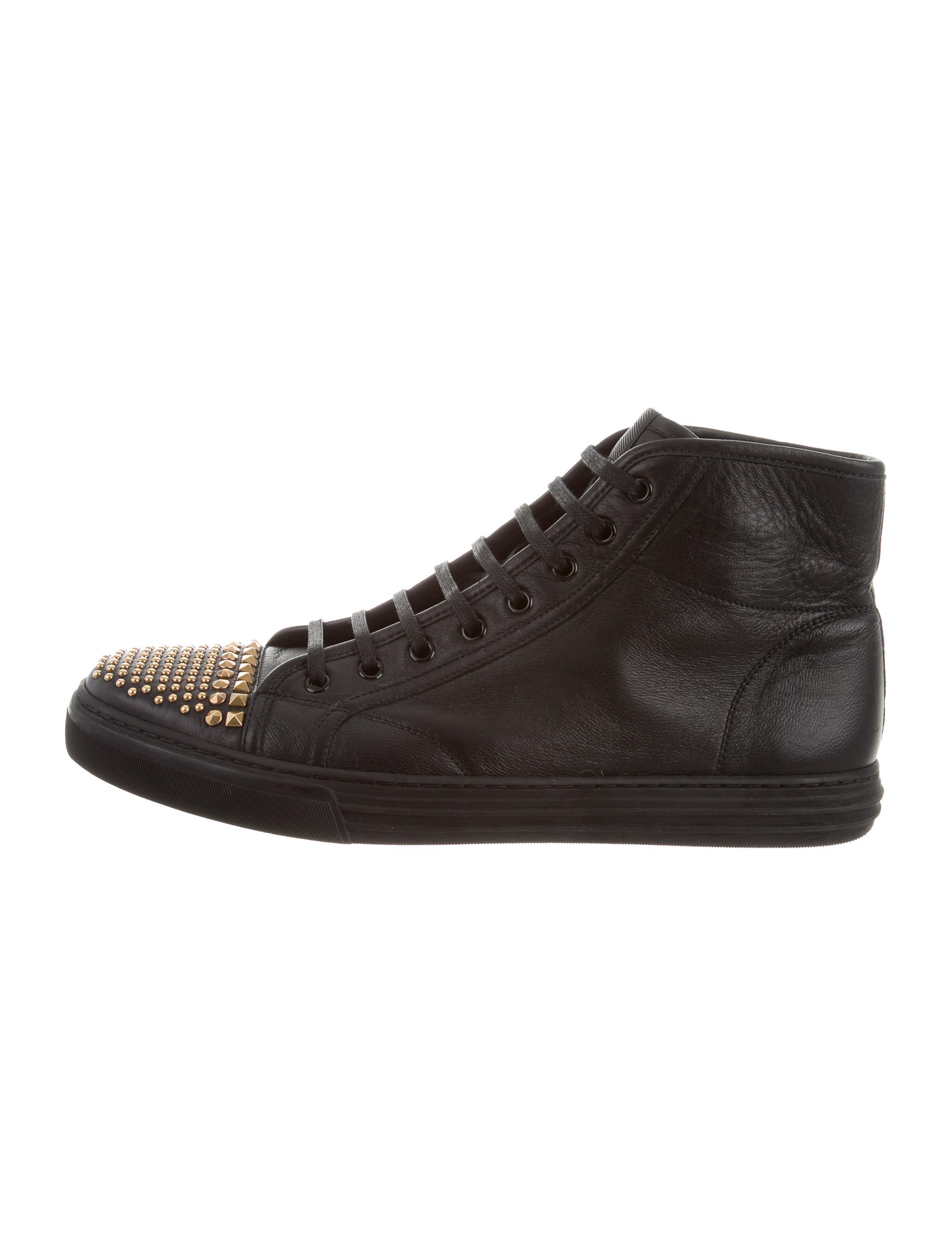 gucci studded shoes