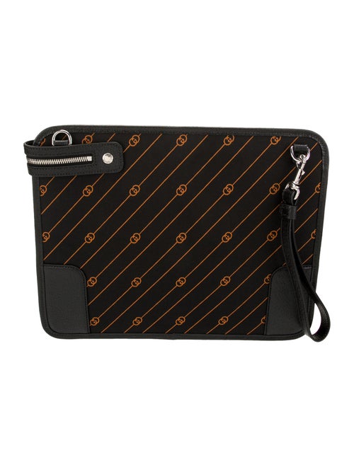 Gucci Canvas Interlocking Medium Messenger Bag