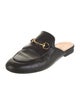 Gucci Horsebit Accent Leather Mules