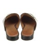 Gucci Horsebit Accent Leather Mules