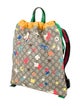 Gucci Kids' GG Supreme Horseprint Drawstring Bag