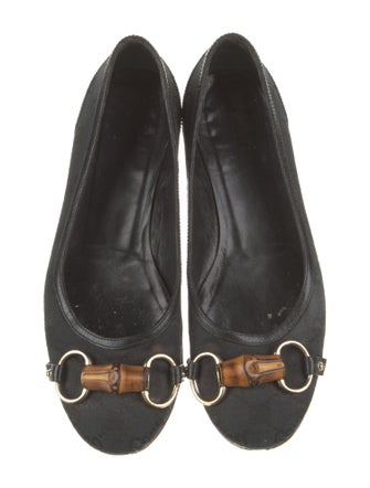 Gucci GG Canvas Canvas Flats
