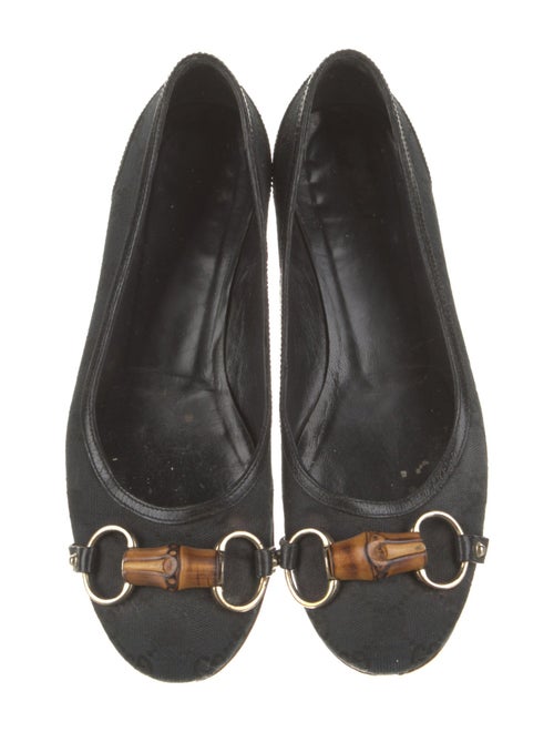 Gucci GG Canvas Canvas Flats