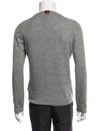 Gucci Web Accent Cashmere Pullover