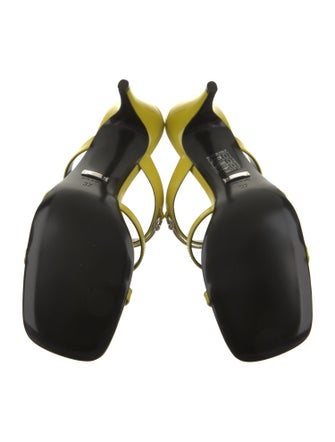 Gucci Horsebit Accent Leather Slides