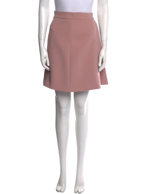 Gucci Pleated Accents Knee-Length Skirt