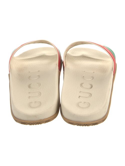 Gucci Web Accent Rubber Slides