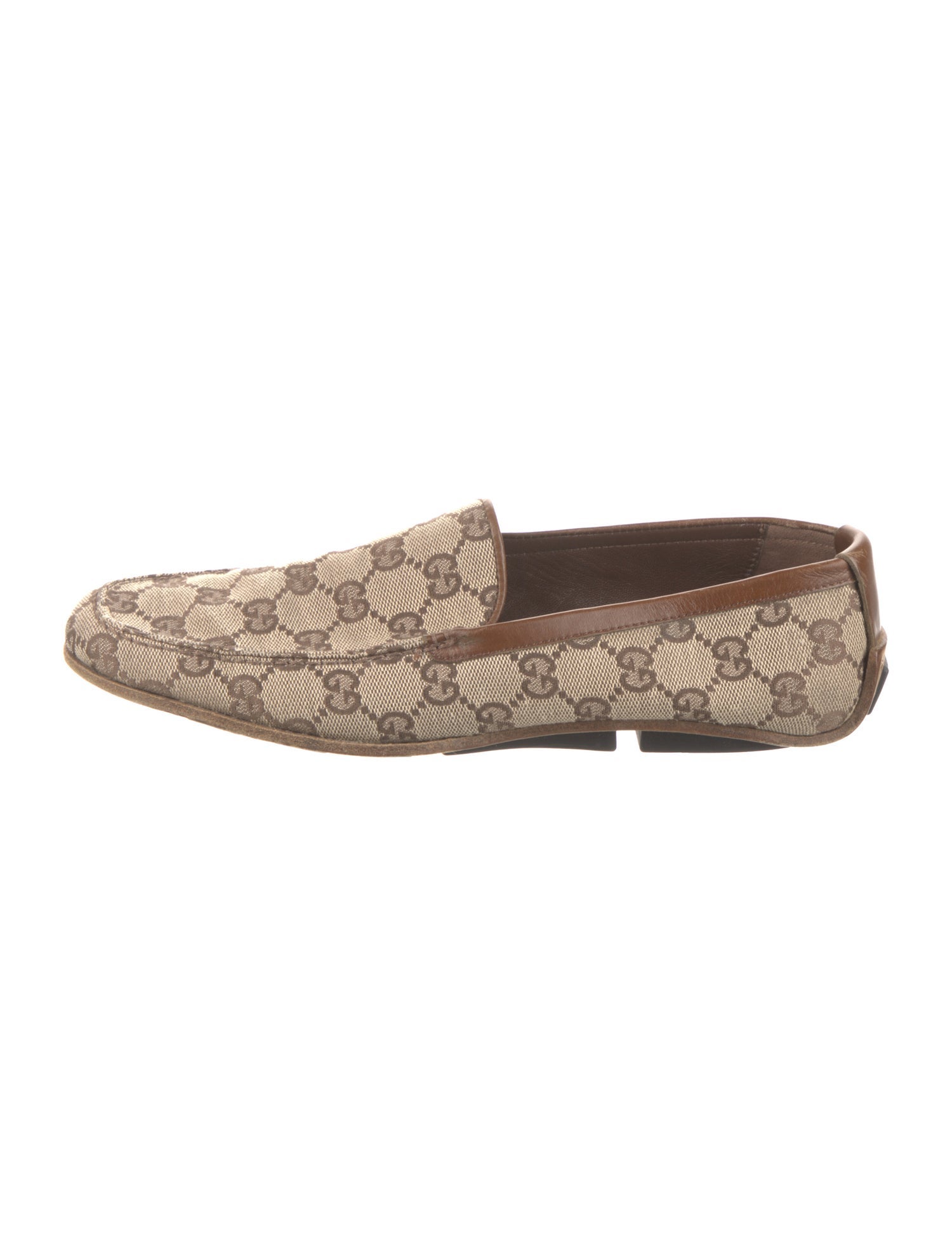 Gucci GG Canvas Canvas Loafers