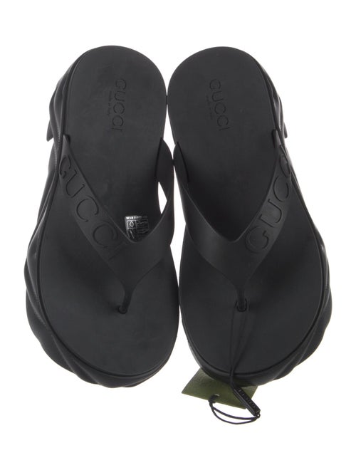Gucci Rubber Flip Flops