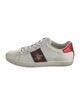 Gucci Web Accent Leather Sneakers
