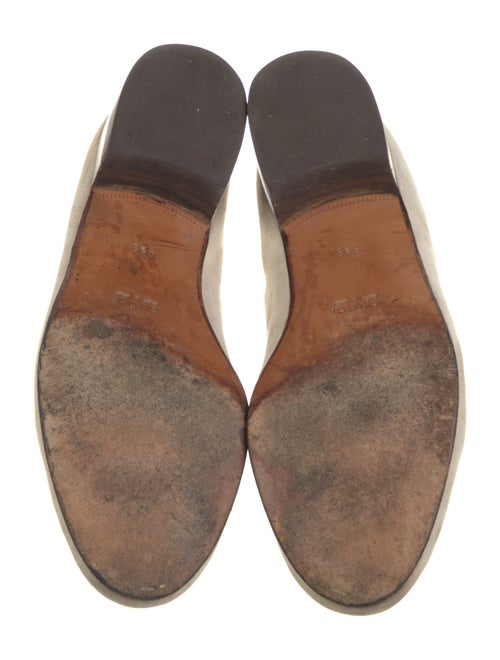 Gucci Horsebit Accent Suede Loafers