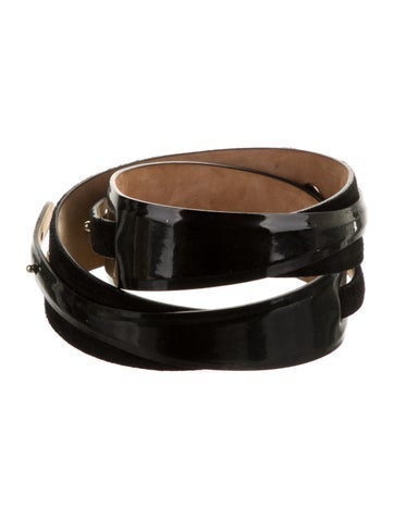 Gucci Belts Patent Leather Waist Belt L