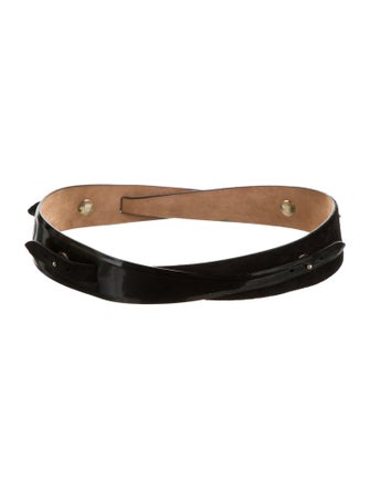 Gucci Patent Leather Waist Belt