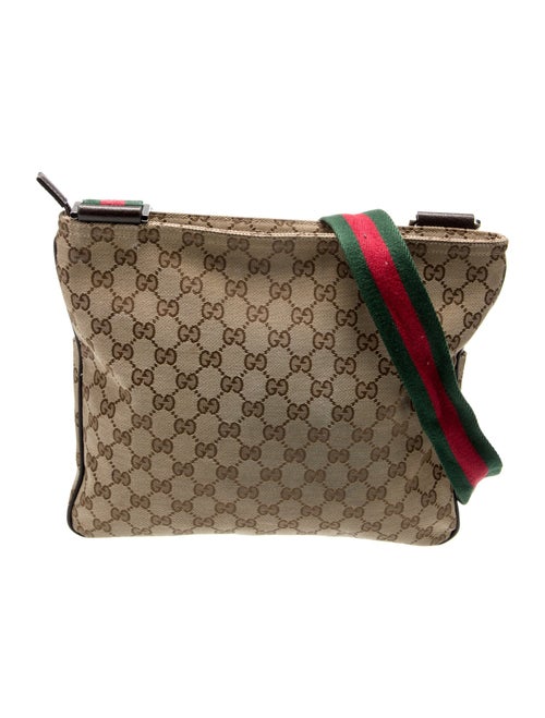 Gucci GG Canvas Messenger Bag