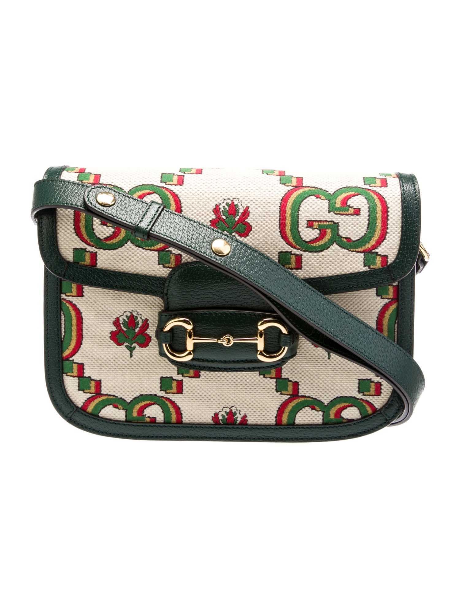 Gucci GG Canvas Horsebit 19 Small