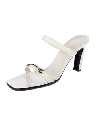 Gucci Vintage Horsebit Accent Slides