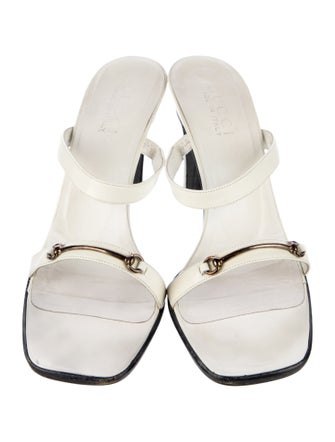 Gucci Vintage Horsebit Accent Slides