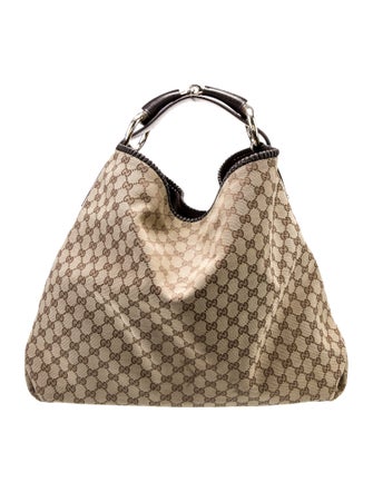 Gucci GG Canvas Top Handle Bag