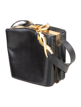 Gucci Lizard Bucket Bag Vintage