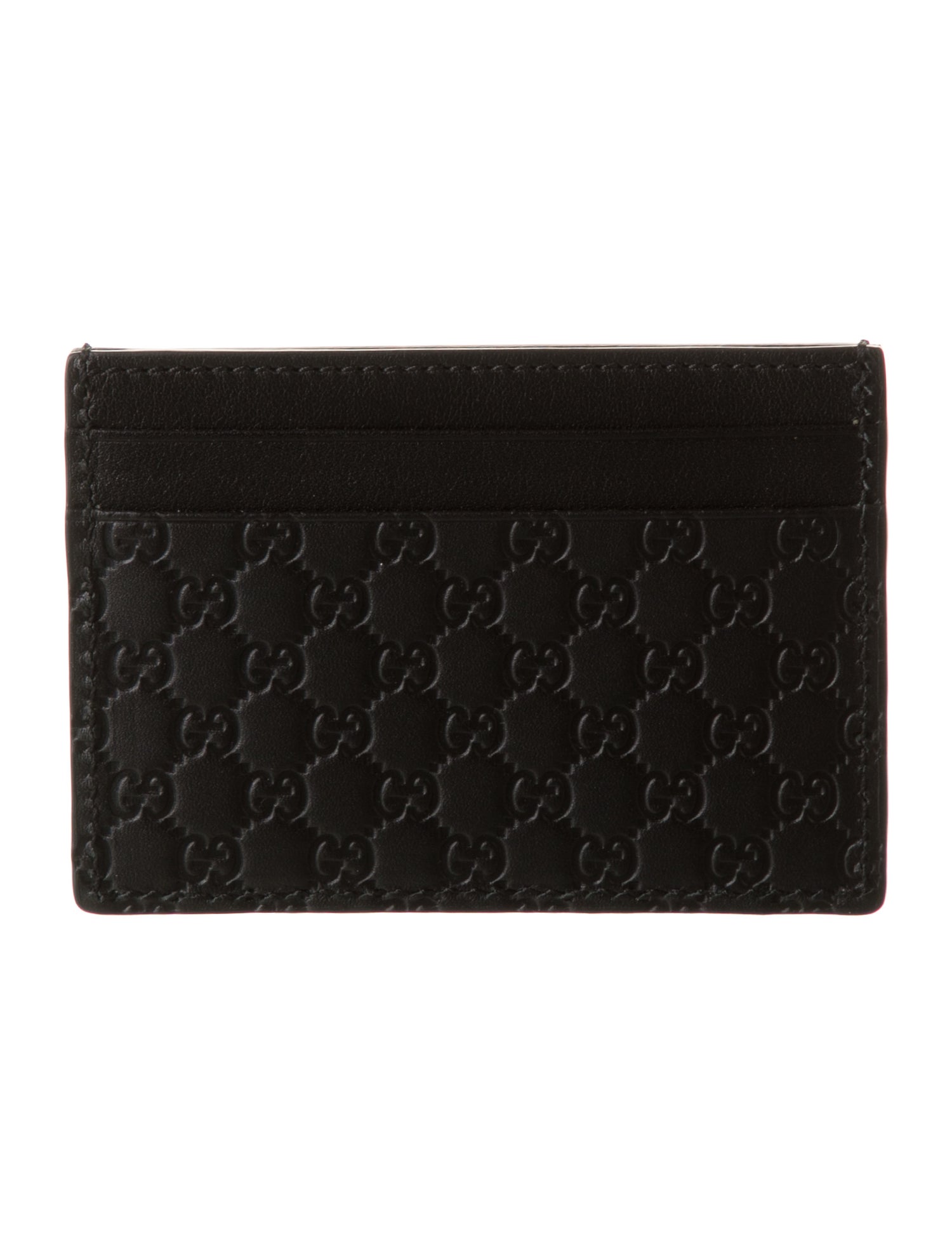 Gucci Microguccissima Pattern Leather Card Holder