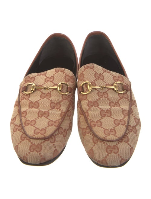 Gucci GG Canvas Canvas Loafers