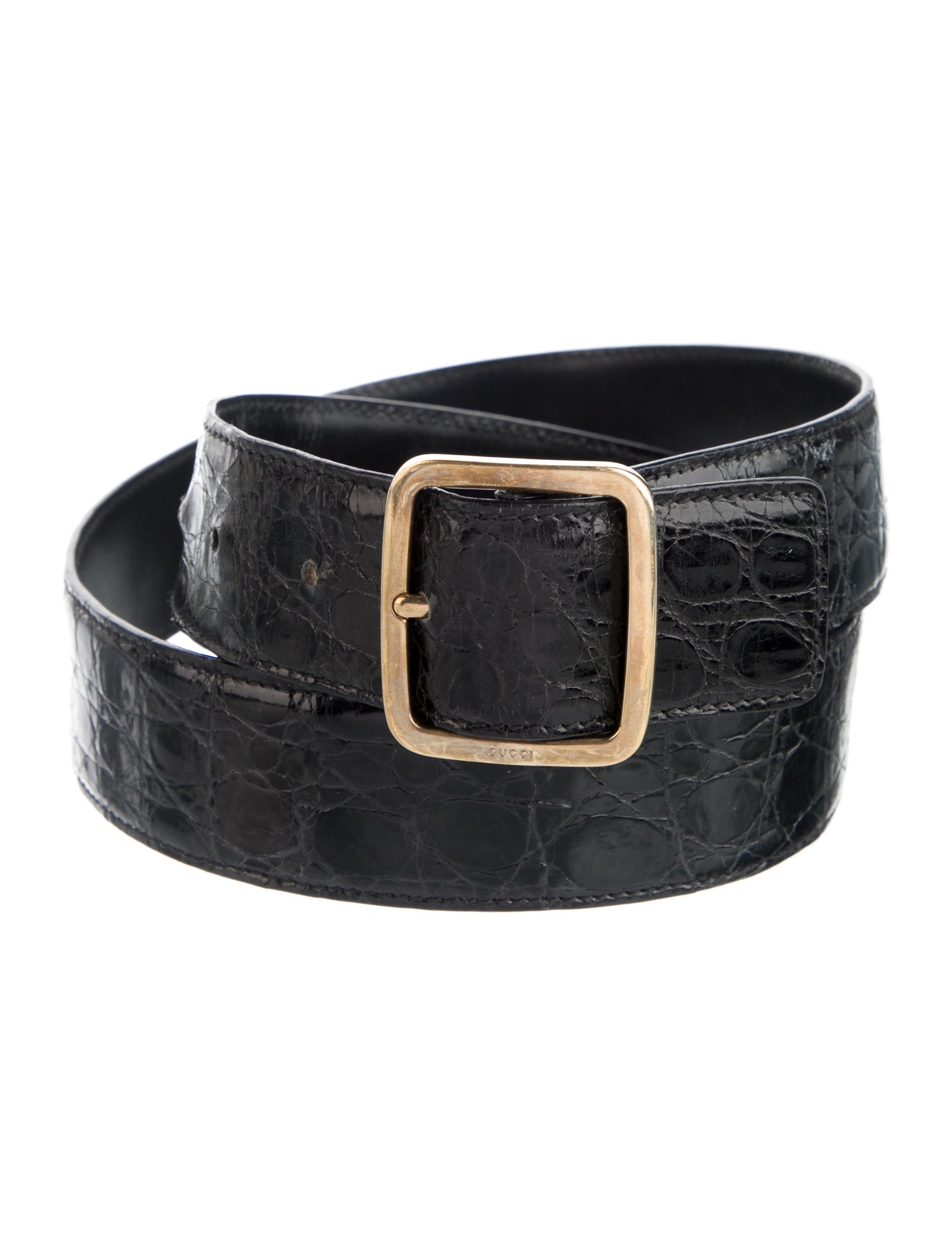 Gucci Crocodile Belt