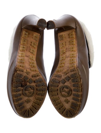 Gucci GG Signature Leather Lace-Up Boots