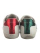 Gucci Web Accent Leather Sneakers