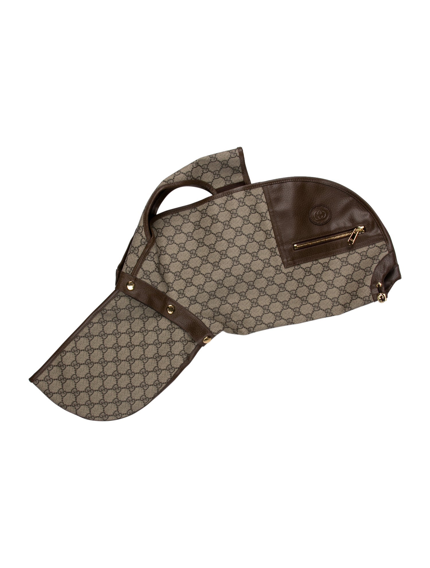 Gucci GG Supreme Pet Rain Coat w/ Tags
