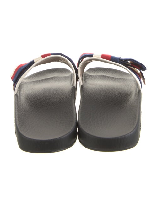 Gucci Sylvie Web Accent Bow Accents Slides