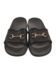 Gucci 1955 Horsebit Accent Leather Slides