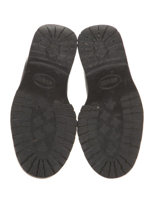 Gucci Horsebit Accent Leather Loafers