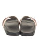 Gucci Sylvie Web Accent Rubber Slides