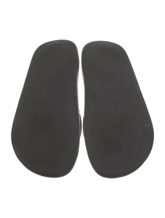 Gucci Sylvie Web Accent Rubber Slides