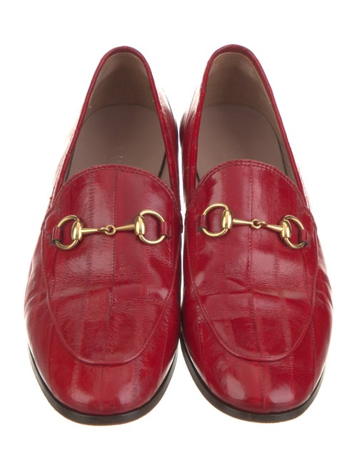 Gucci Horsebit Accent Leather Loafers