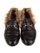 Gucci Horsebit Accent Leather Mules
