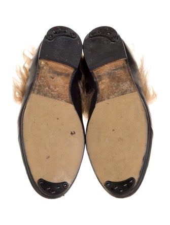 Gucci Horsebit Accent Leather Mules