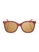 Gucci Double G Logo Oversize Sunglasses