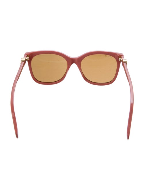 Gucci Double G Logo Oversize Sunglasses