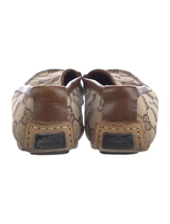 Gucci GG Canvas Canvas Loafers
