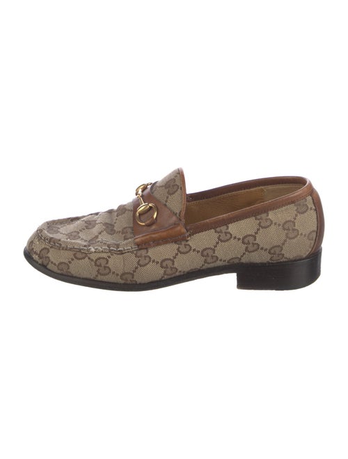 Gucci GG Canvas Canvas Loafers