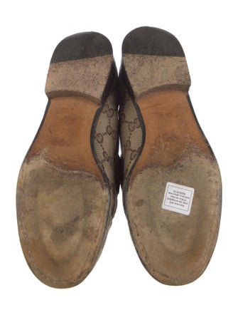 Gucci GG Canvas Canvas Loafers