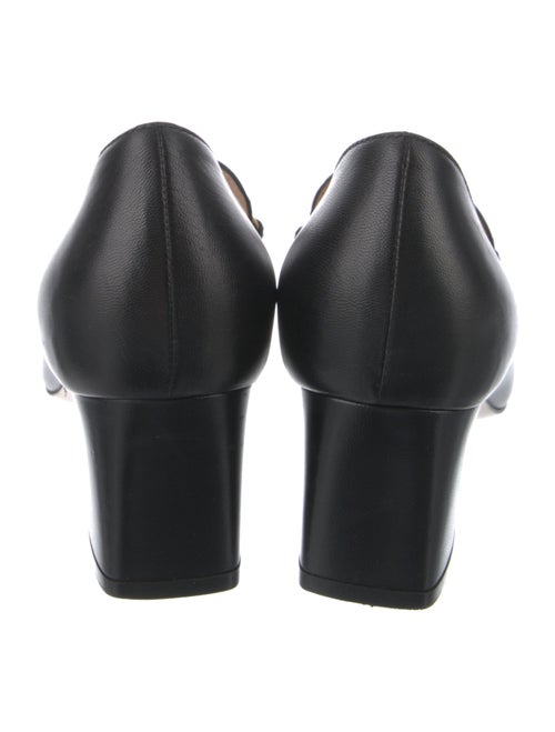 Gucci Interlocking G Logo Leather Pumps
